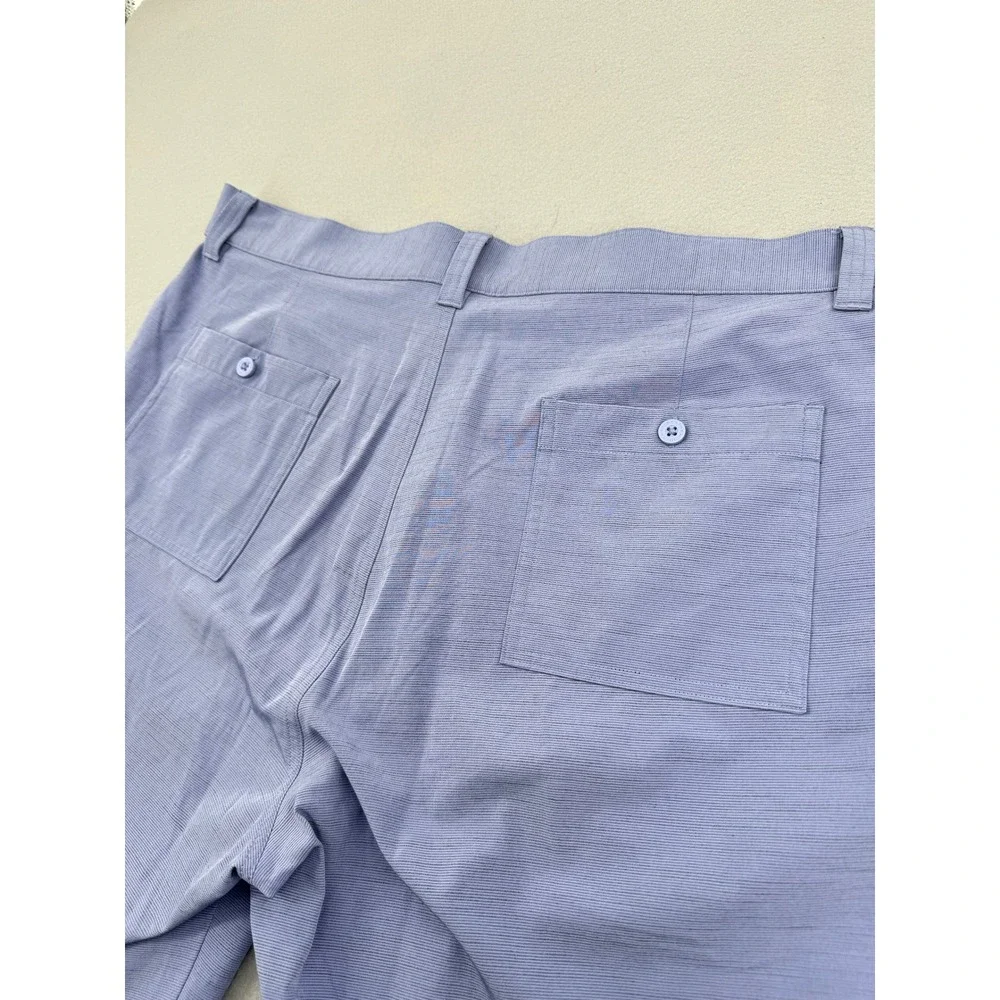 TravisMathew‎ Mens Size 40 Lavender Purple Heathered Performance Golf Shorts